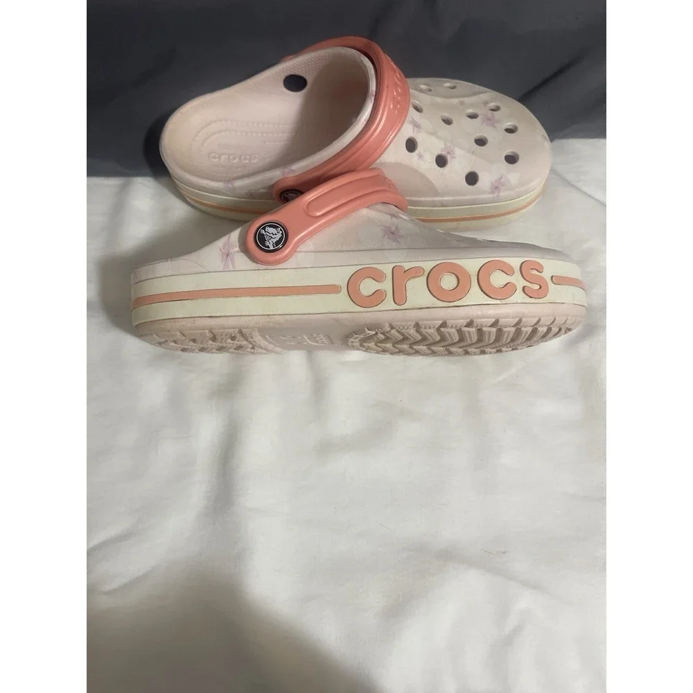 Women's Floral Slip-On Comfort Clogs - Pink/Peach